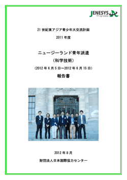 PDF/3.29MB - JICE 一般財団法人 日本国際協力センター