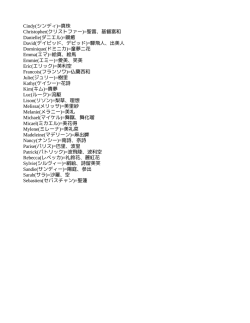Cindy(シンディ)=真珠 Christopher(クリストファー)=聖富、基督富和