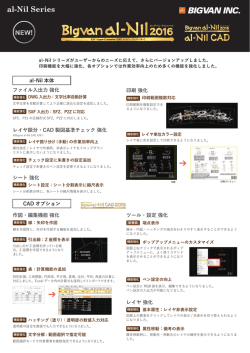 Bigvan al-Nil 2016(al-Nil CAD 2016)新機能紹介