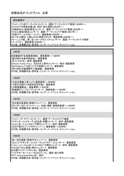 沿革を印刷する場合はこちらをクリック（PDF） - So-net