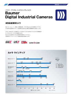 Baumer Digital Industrial Cameras