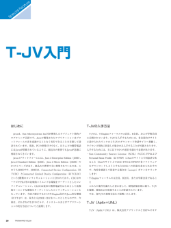 T-JV入門