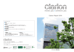 Clarion Report 2014