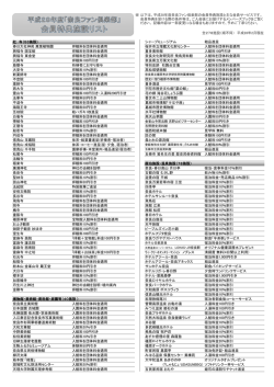 全278施設（順不同） 平成28年2月現在 社 寺（53