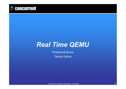 RealTime QEMU