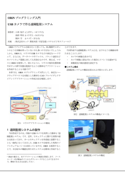 USB カメラで作る遠隔監視システム