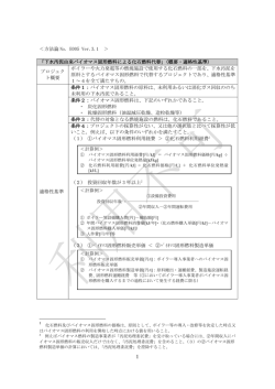 ＜方法論 No. E005 Ver.3.1 ＞ 「下水汚泥由来バイオマス固形燃料