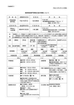 美容科 - 早稲田美容専門学校