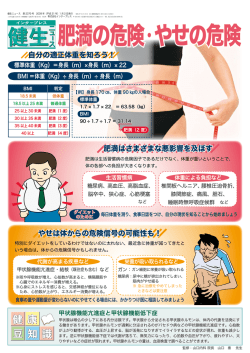 肥満の危険・やせの危険