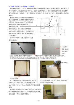 - 1 - 3．帯鋸（バンドソー）用治具（大石会員） 帆船模型を製作していると
