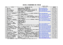 賛助会員の主要な製品・取扱い製品