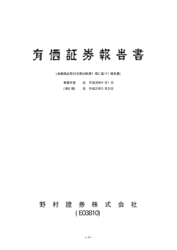 2009年3月期 (PDF 650KB)