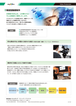 映像制作において、事前の準備が作品の出来を左右し