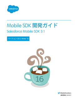 Mobile SDK 開発ガイド
