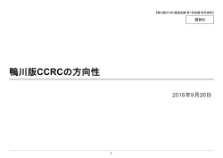 鴨川版CCRCの方向性