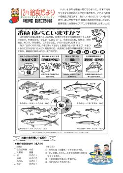 給食の魚料理レシピ紹介 魚の甘みそかけ（4人分）