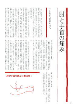 肘と手首の痛み