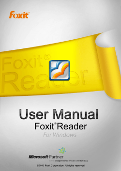 しおりにアクションを追加 しおりにアクションを追加 - Foxit J