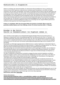 Aktuelle Nachrichten und Forschungsergebnisse