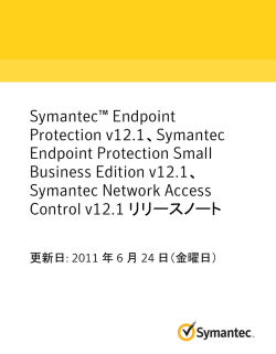 Symantec Endpoint Protection Small Business Edition v12.1