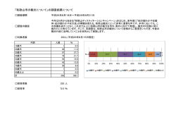 の調査結果（平成26年8月18日実施） （PDF 958.4KB）