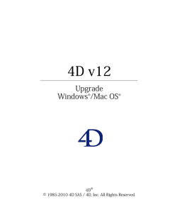 4D v12 - Logo 4D Japan Library Server