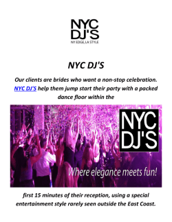 Party DJ For Hire in los angeles By NYC DJ'S