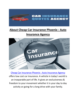 Call Us @ (480) 405-4779 | Cheap Auto Insurance In Phoenix AZ