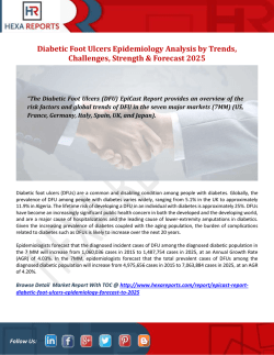 Diabetic Foot Ulcers Epidemiology Analysis by Trends, Challenges, Strength & Forecast 2025