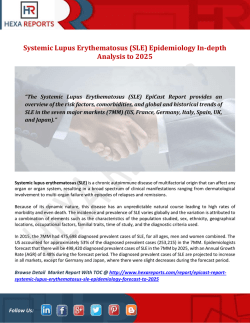 Systemic Lupus Erythematosus (SLE) Epidemiology In-depth Analysis to 2025