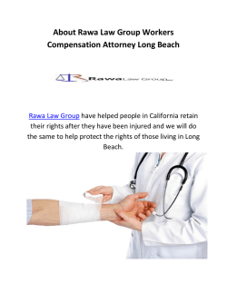 Rawa Law Group : Workers Compensation Attorney Long Beach CA