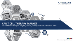 Global CAR T Cell Therapy Market to Reach US$ 8.5 Billion by 2028 : Coherent Market Insights