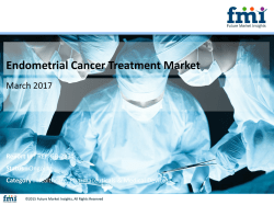Endometrial Cancer Treatment Market Great Impact In Near Future by 2027