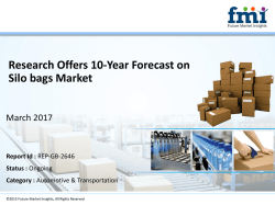 Silo bags Market Growth and Forecast 2017-2027