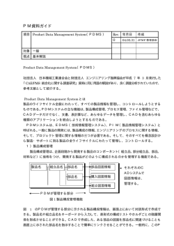 Product Data Management System (PDMS)