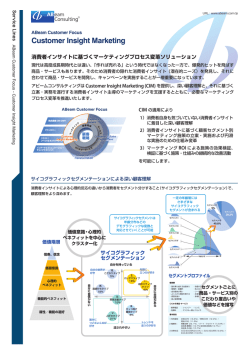 Customer Insight Marketing