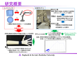 空気圧駆動ロボットハンドの手首開発・制御系設計