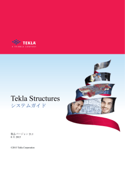 システムガイド - Tekla User Assistance