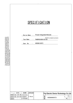 SPECIFICATION - Europower Components Ltd