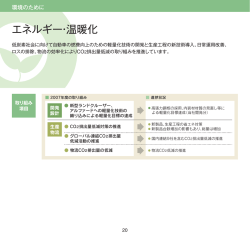 エネルギー・温暖化 - トヨタ車体株式会社