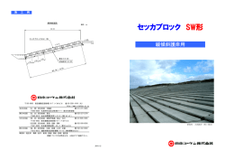 「セッカブロックSW形」製品カタログはこちら