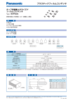 プラスチックフィルムコンデンサ