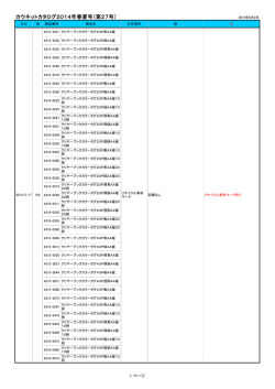 カウネットカタログ2014年春夏号（第27号）