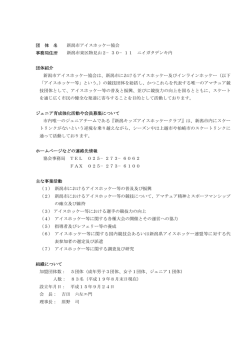 45.新潟市アイスホッケー協会