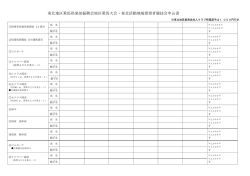 申込書（PDF） - 東北地区乗馬倶楽部振興会