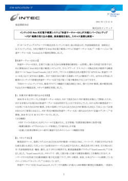 インテックの Web 対応電子帳票システム「快速サーチャー