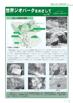 珍しい鉱物の宝庫