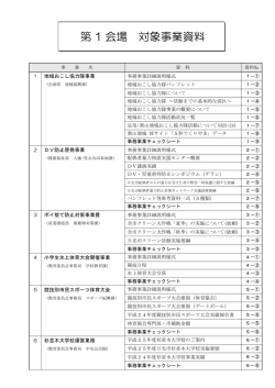 第1会場資料（事業概要等）（PDF：9129KB）