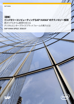 ［図解］ インメモリーコンピューティング SAP HANA&reg;のテクノロジー解説