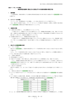 別添11 無負荷急加速時に排出される排出ガスの光吸収係数の測定方法